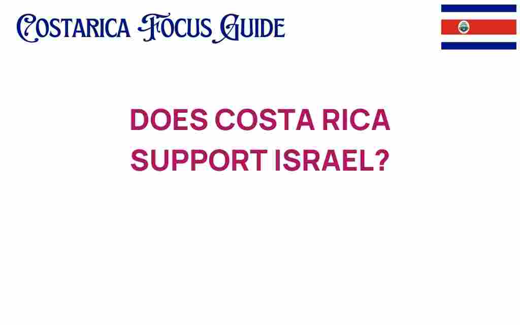 does-costa-rica-support-israel