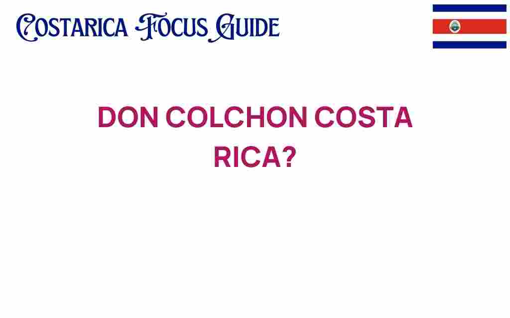 don-colchon-costa-rica